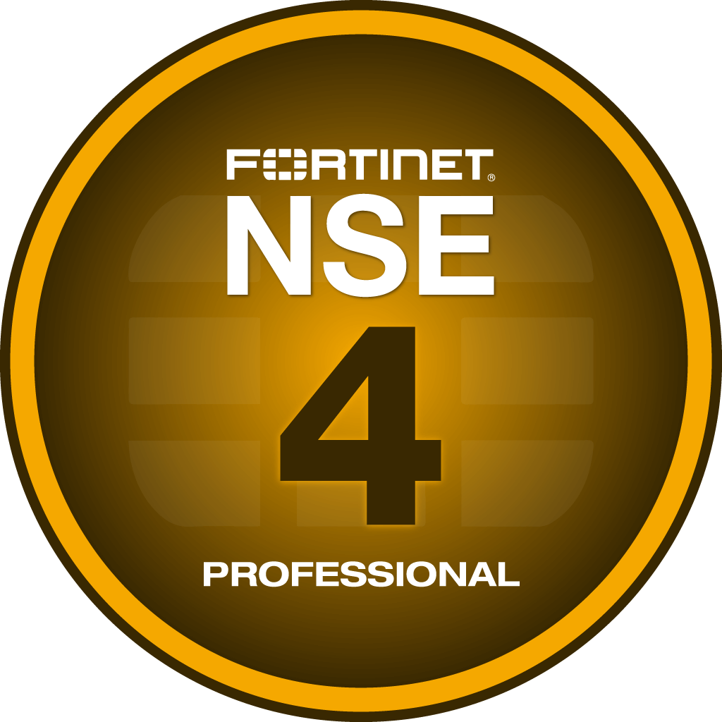 Fortinet NSE 4 Network Security Professional
